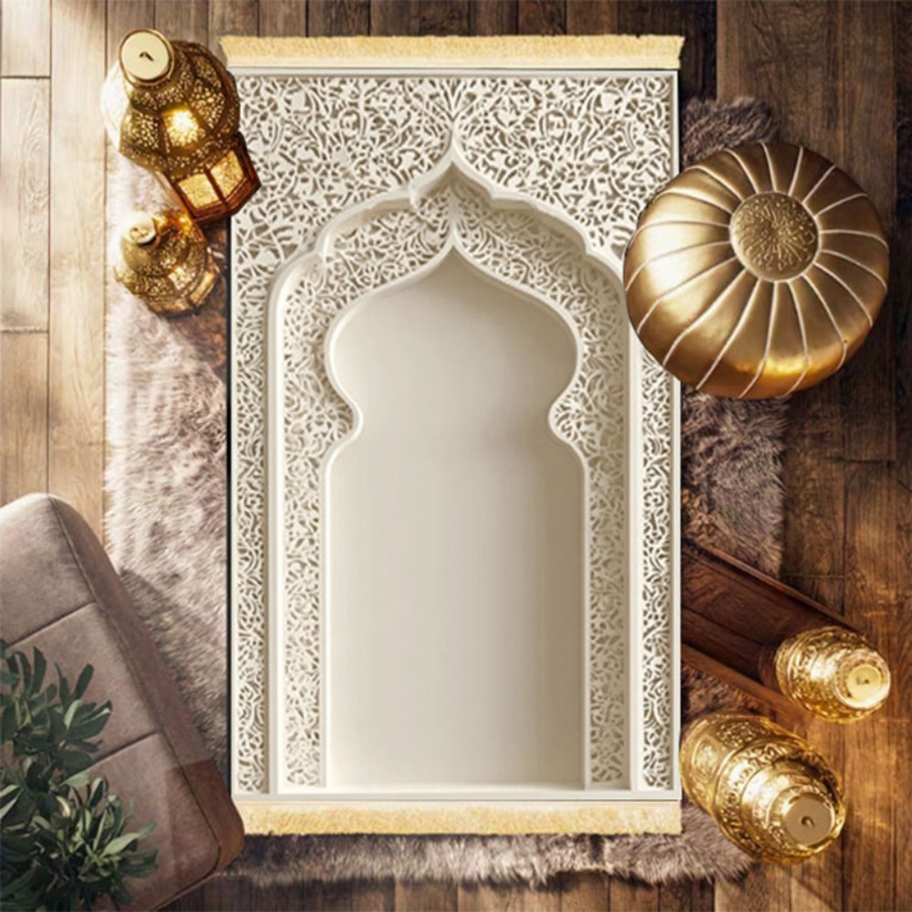 Home Bathroom Door Design - سجادة صلاة إسلامية من فيكاما بتصميم