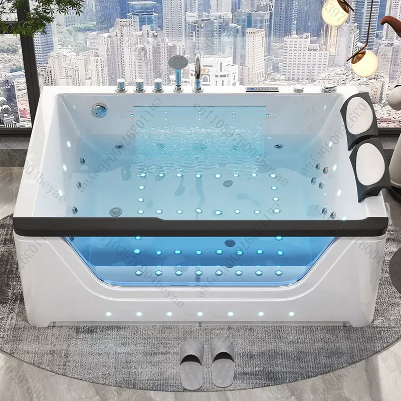 حوض استحمام ساخن من الأكريليك  - مراجعة Home Bathroom Jacuzzi Tub وسعره