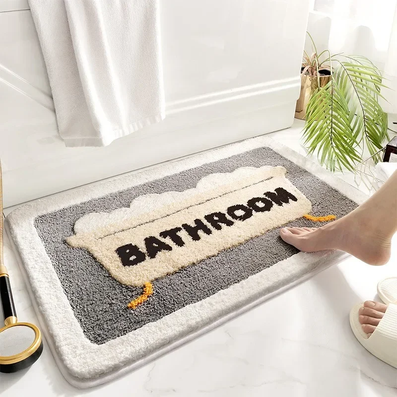 حمام حصيرة عدم الانزلاق لينة ف - مراجعة Home Bathroom Tub وسعره