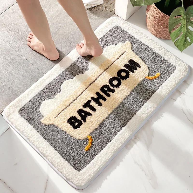 حمام حصيرة عدم الانزلاق لينة ف - مراجعة Home Bathroom Tub وسعره
