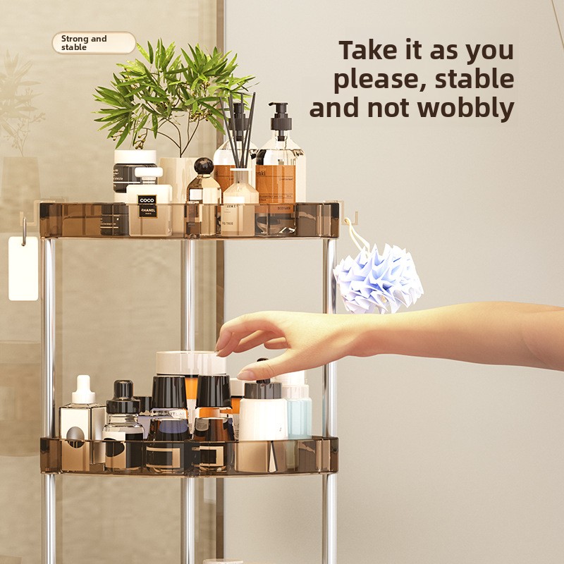 رف تخزين للحمام متعدد الطبقات، - مراجعة Bathroom Home Essentials Store وسعره