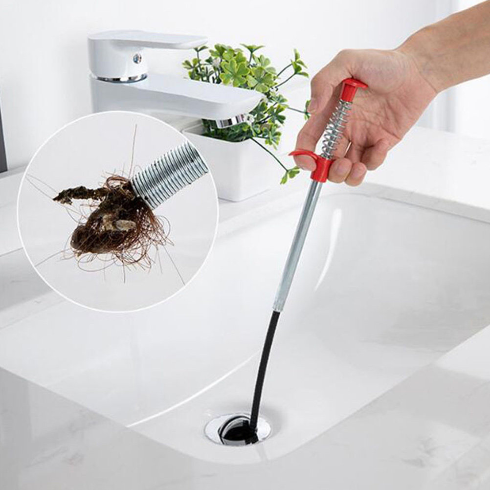 قطعتان من أداة تنظيف المجاري ا - مراجعة Drain Hair Catcher وسعره