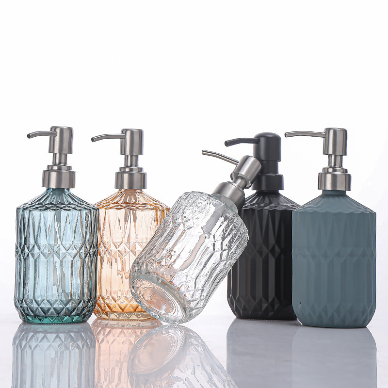 موزع صابون سائل يدوي سعة 400 م - مراجعة Glass Soap Dish وسعره