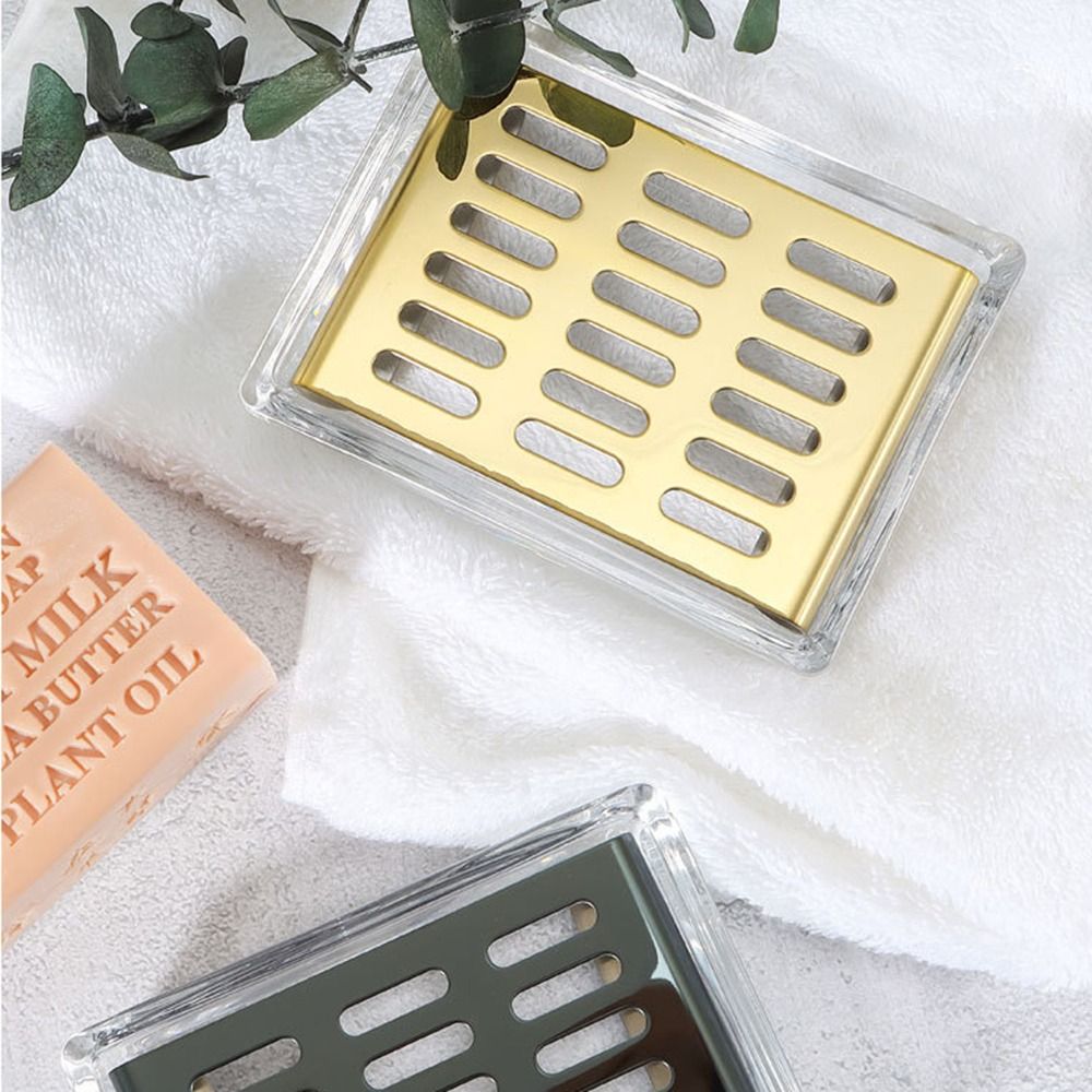 حامل صابون زجاجي فاخر من الفول - مراجعة Glass Soap Dish وسعره