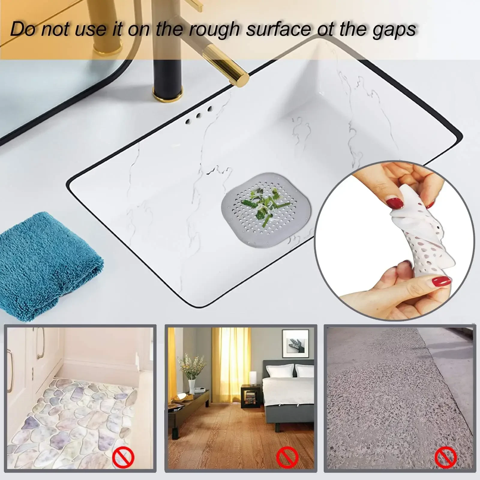 المكونات سدادة المطبخ المجاري  - مراجعة Drain Hair Catcher وسعره