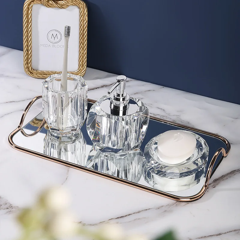 مجموعة الحمام، موزع الصابون ال - مراجعة Glass Soap Dish وسعره