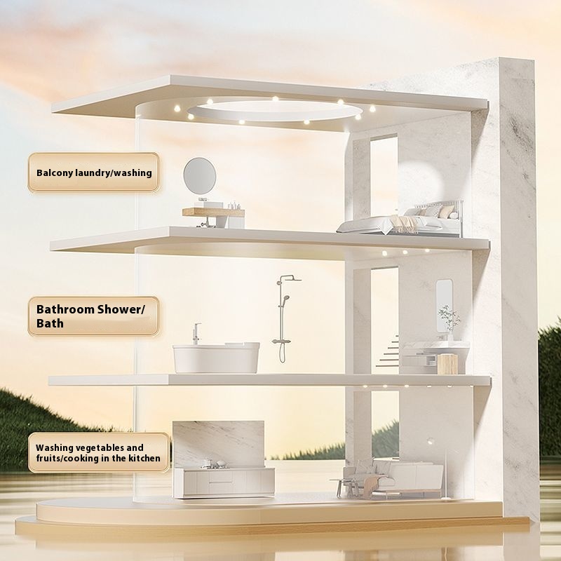 رأس دش مسبق، مجموعة دش للاستخد - مراجعة Home Bathroom وسعره