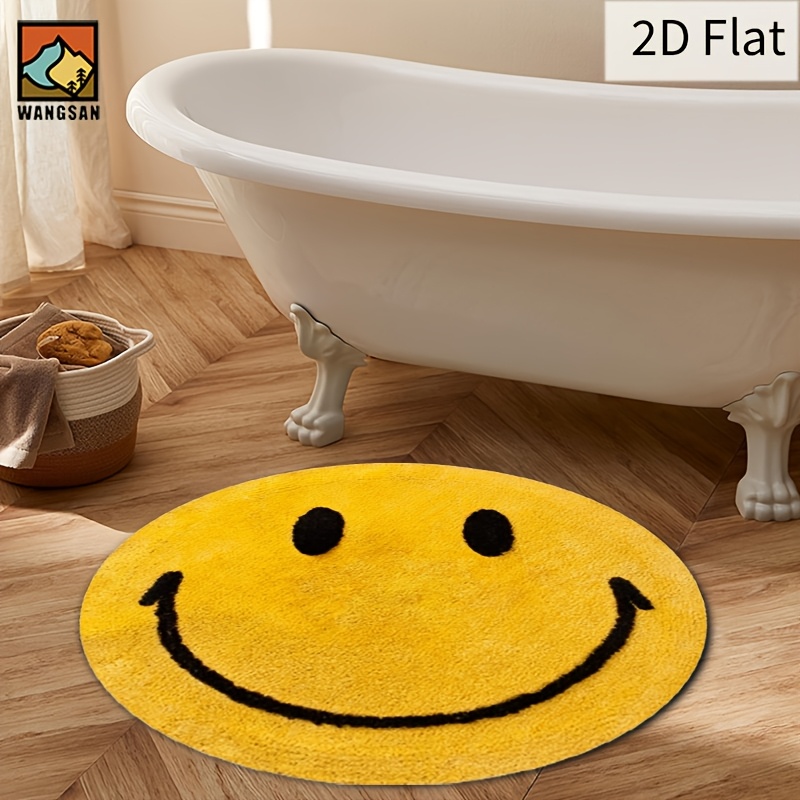 سجادة دائرية من الفلانيل بتصمي - مراجعة Home Bathroom Door Design وسعره