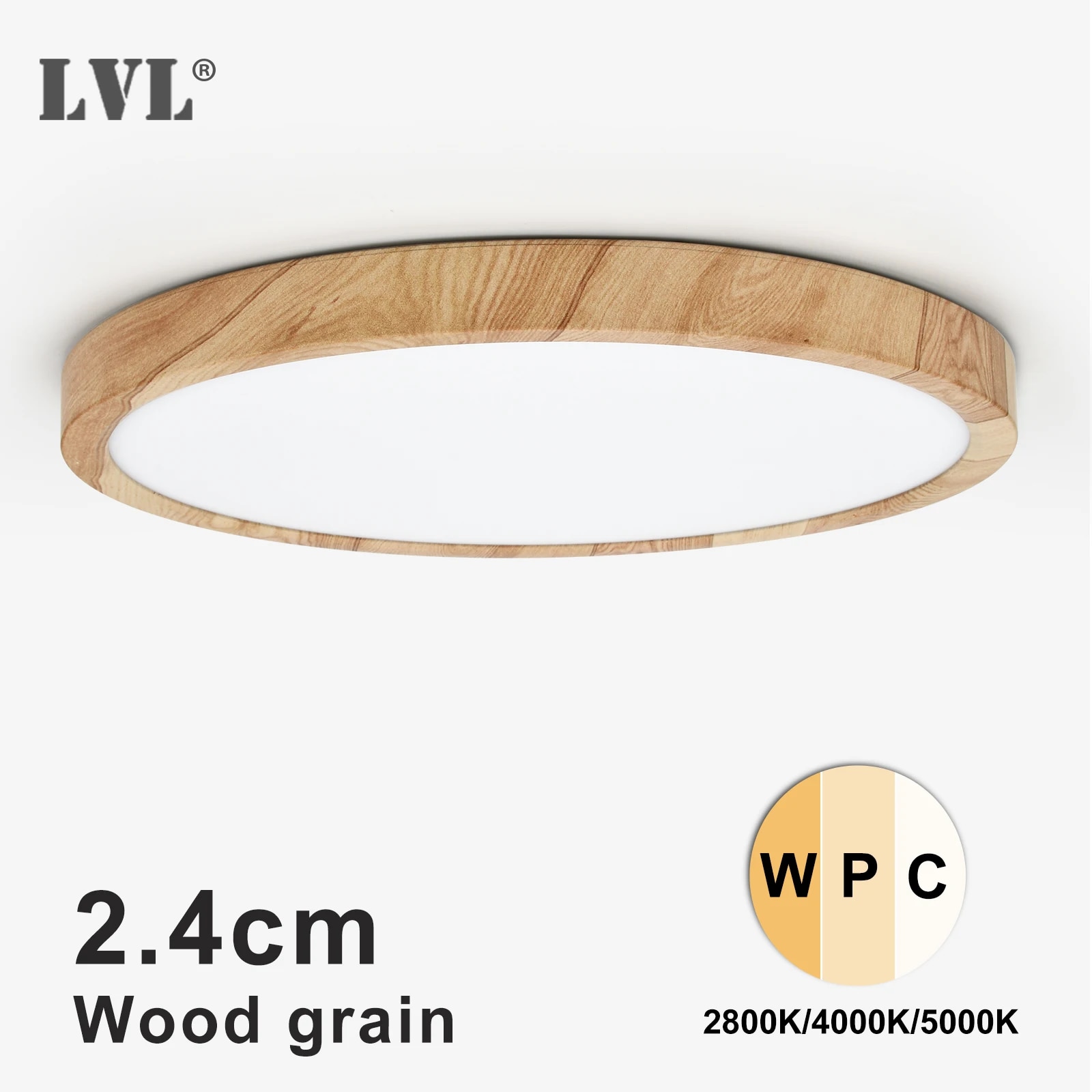 LVL LED ضوء السقف الخشب الحبوب - مراجعة Home Bathroom Colors وسعره