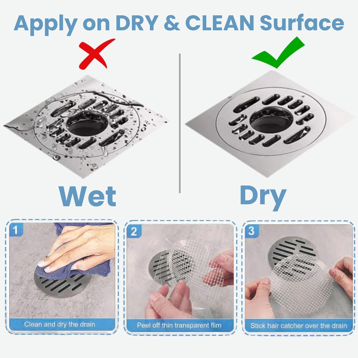 35 قطعة من أغطية تصريف الشعر ا - مراجعة Drain Hair Catcher وسعره