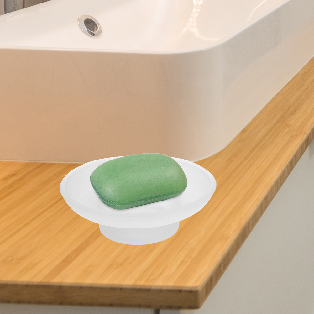 طبق صابون زجاجي بلوري مستدير ش - مراجعة Glass Soap Dish وسعره