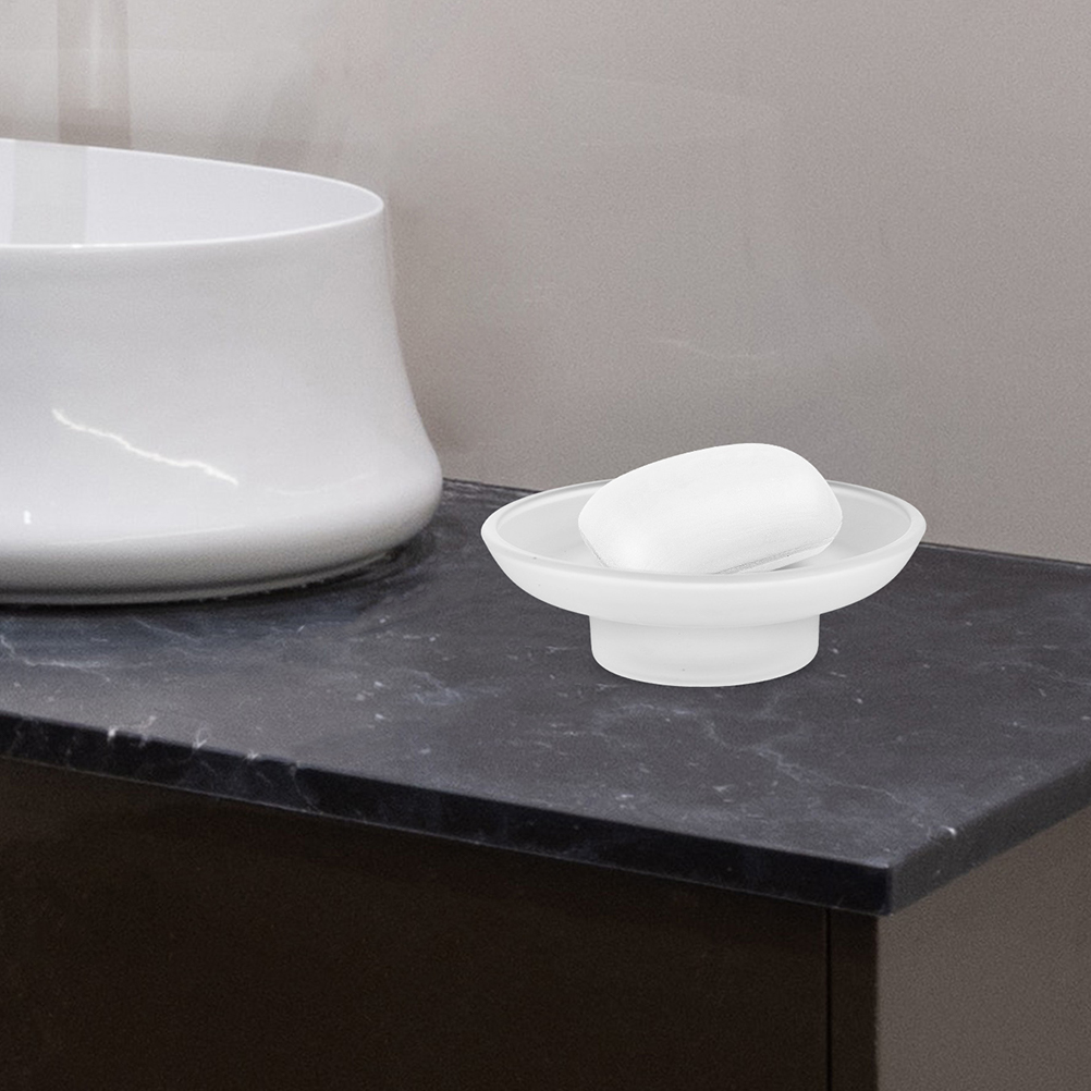 طبق صابون زجاجي بلوري مستدير ش - مراجعة Glass Soap Dish وسعره