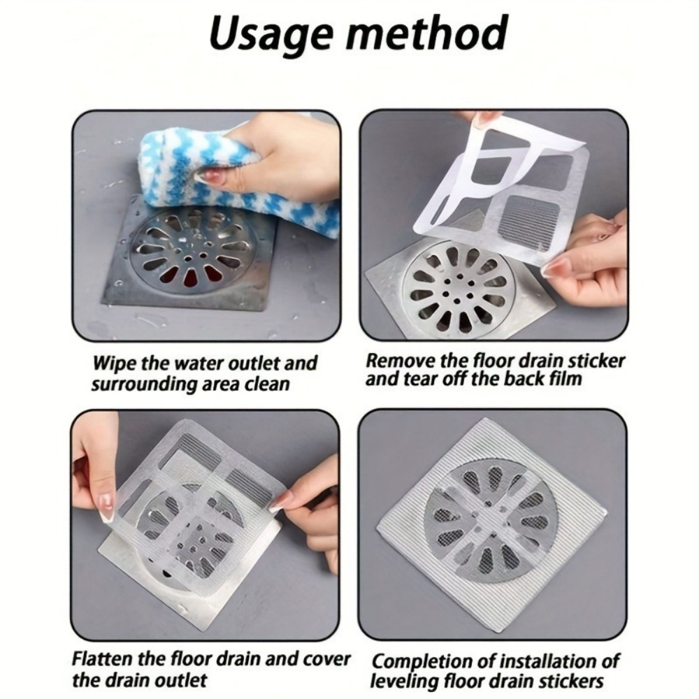 ملصق شبكي للاستخدام مرة واحدة  - مراجعة Drain Hair Catcher وسعره
