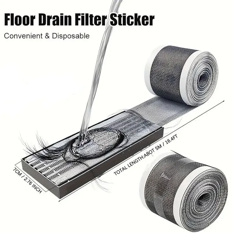 1-3 لفات قابلة للقطع دش استنزا - مراجعة Drain Hair Catcher وسعره