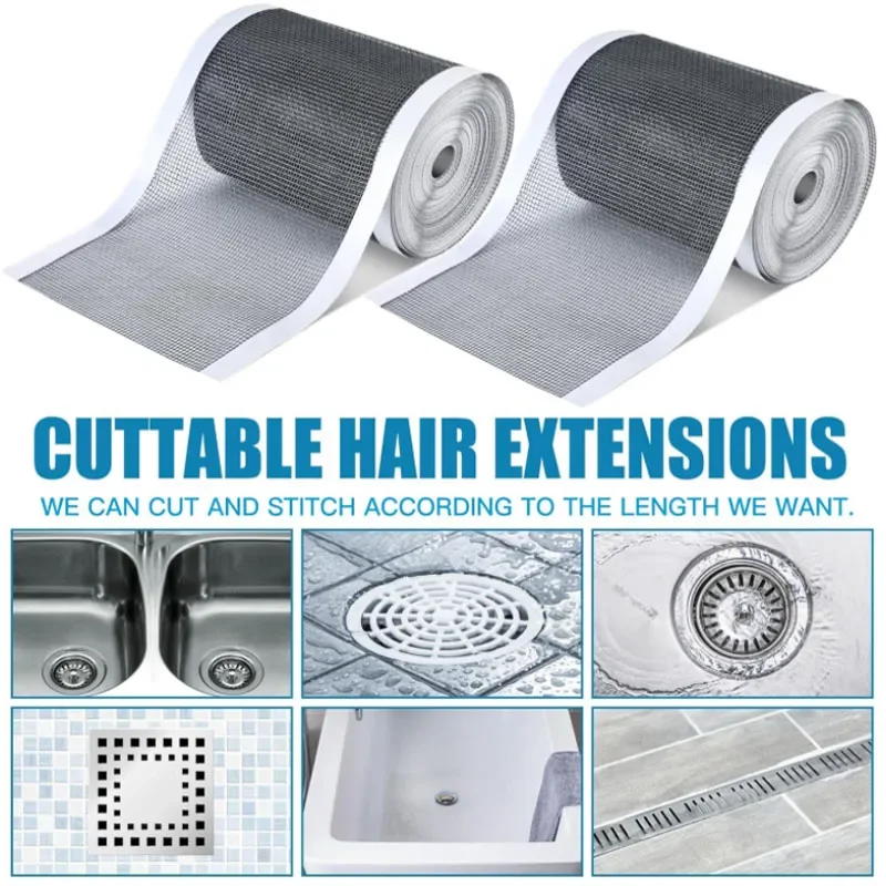 1-3 لفات قابلة للقطع دش استنزا - مراجعة Drain Hair Catcher وسعره