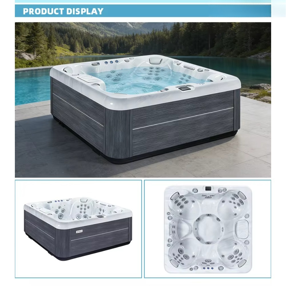 حوض استحمام واسع قائم بذاته مع - مراجعة Home Bathroom Tub وسعره