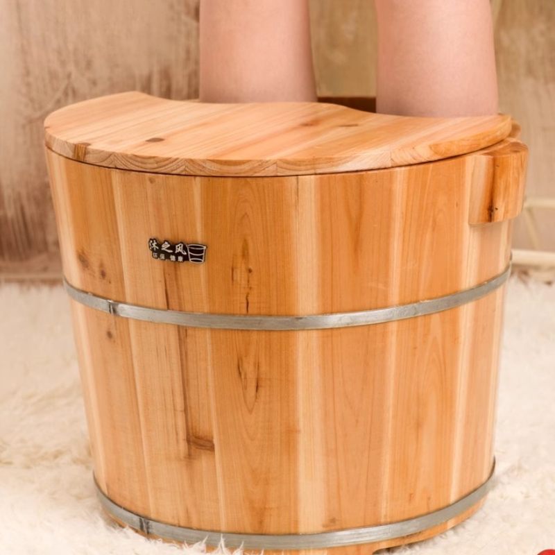 حوض نقع القدم الخشبي حوض استحم - مراجعة Home Bathroom Tub وسعره