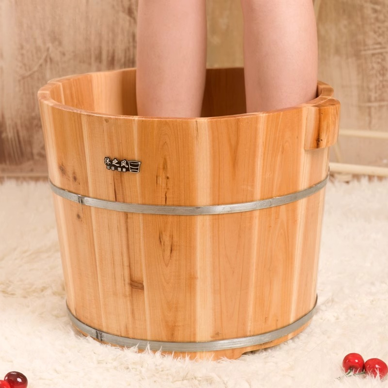 حوض نقع القدم الخشبي حوض استحم - مراجعة Home Bathroom Tub وسعره