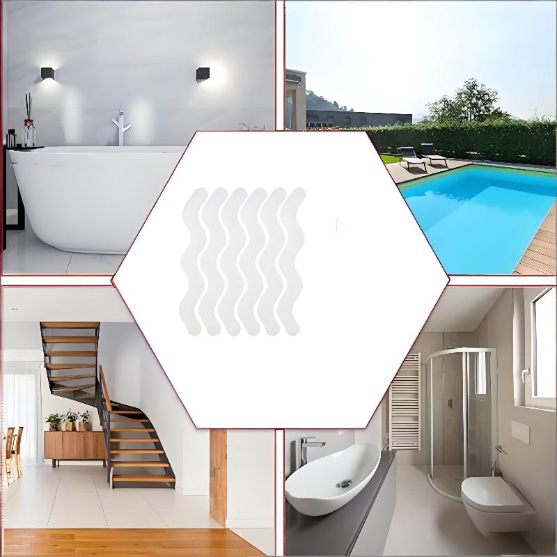 ملصقات مانعة للانزلاق للحمام ق - مراجعة Home Bathroom Tub وسعره