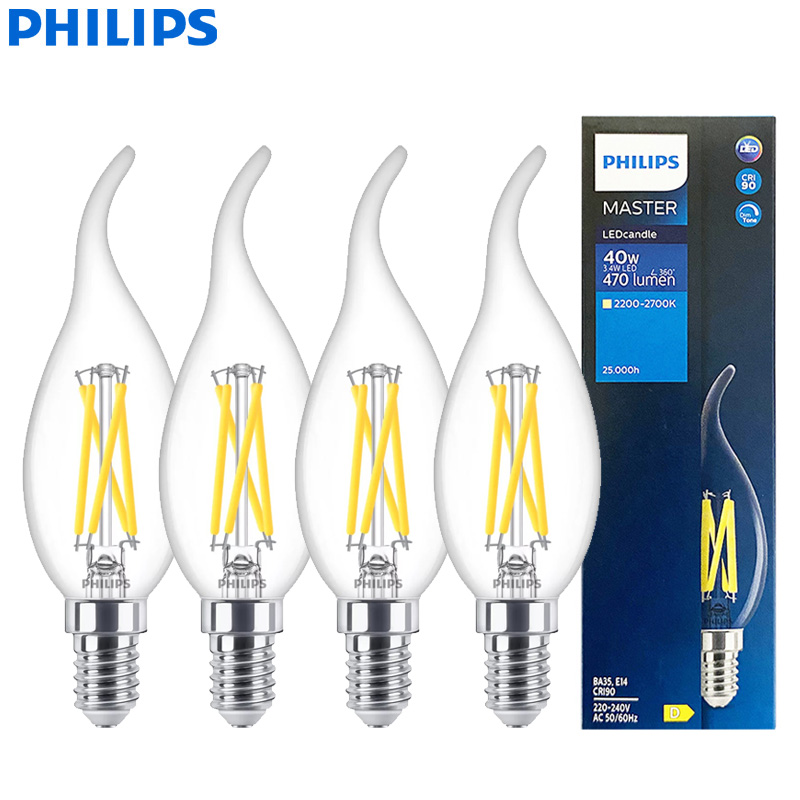 مصابيح فيليبس ماستر LED كاندل  - مراجعة Philips Bulb Led Classic وسعره