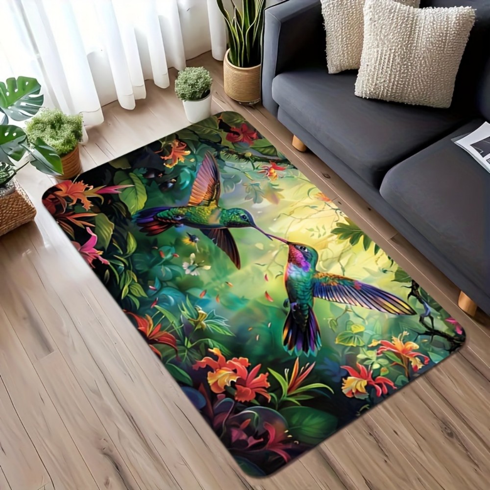 VIKAMA Spring Hummingbird Trop - مراجعة Home Bathroom Door Design وسعره