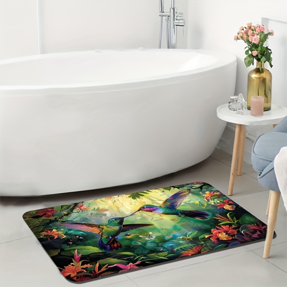 VIKAMA Spring Hummingbird Trop - مراجعة Home Bathroom Door Design وسعره