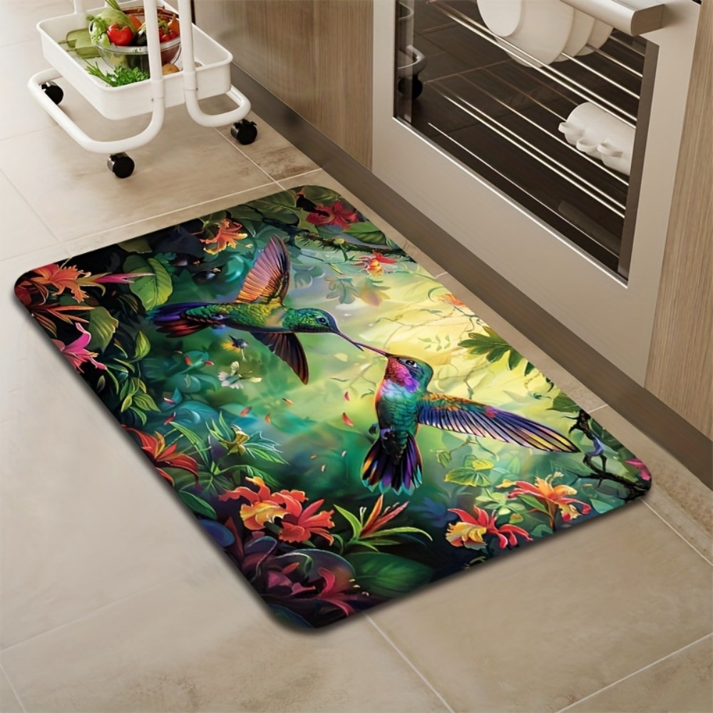VIKAMA Spring Hummingbird Trop - مراجعة Home Bathroom Door Design وسعره
