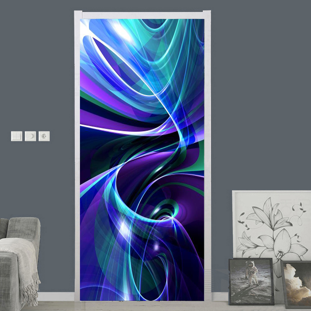 خلفية زهرة الورد الأبيض للباب  - مراجعة Home Bathroom Door Design وسعره