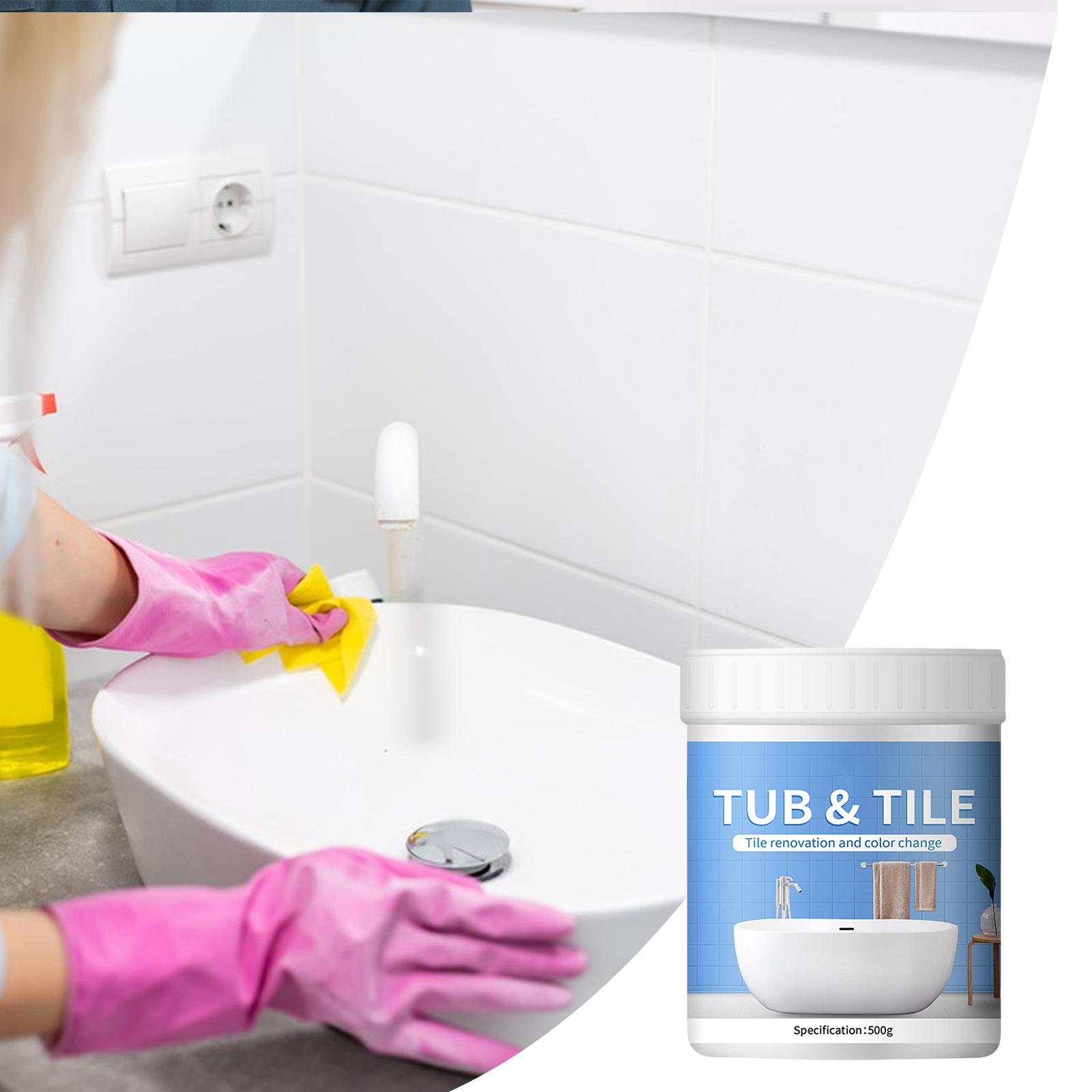 طقم طلاء بلاط الحمام 500 جرام، - مراجعة Home Bathroom Tub وسعره