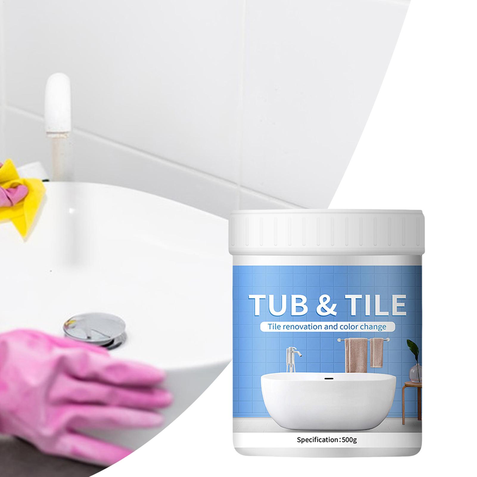 طقم طلاء بلاط الحمام 500 جرام، - مراجعة Home Bathroom Tub وسعره